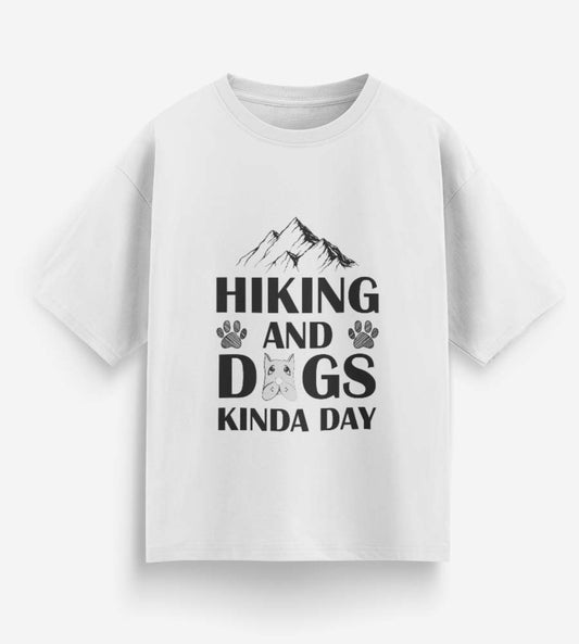 Hiking And Dogs Kinda Day (White)