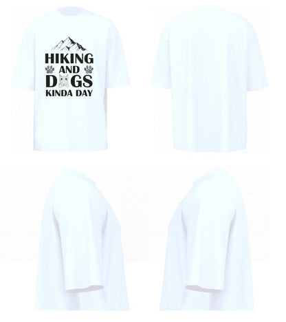 Hiking And Dogs Kinda Day (White)