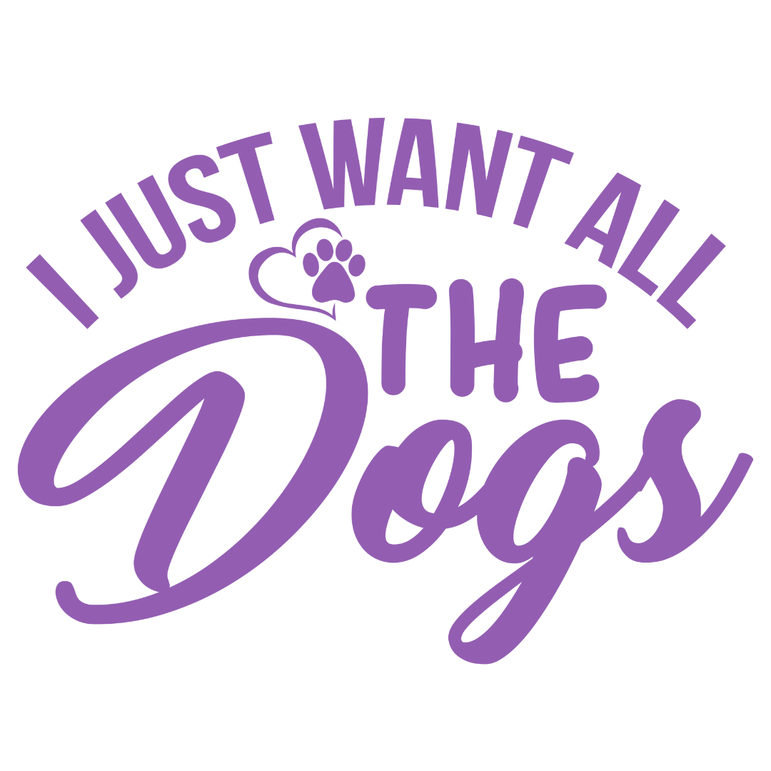 I Just Want All The Dogs (Pastel Pink)