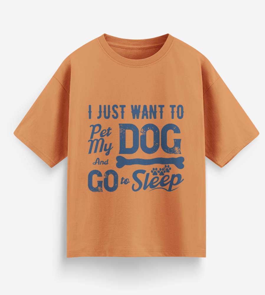 I Just Want To Pet My Dog (Peach)