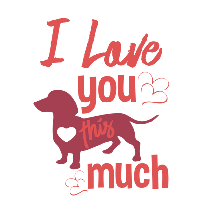 I Love You This Much (Beige)