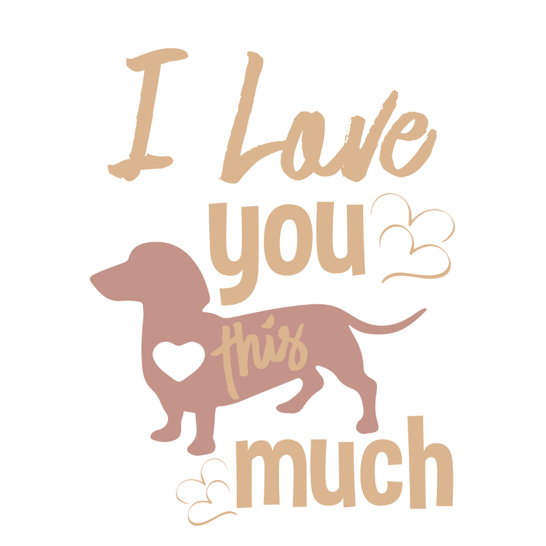 I Love You This Much (Black)