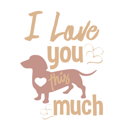 I Love You This Much (Black)