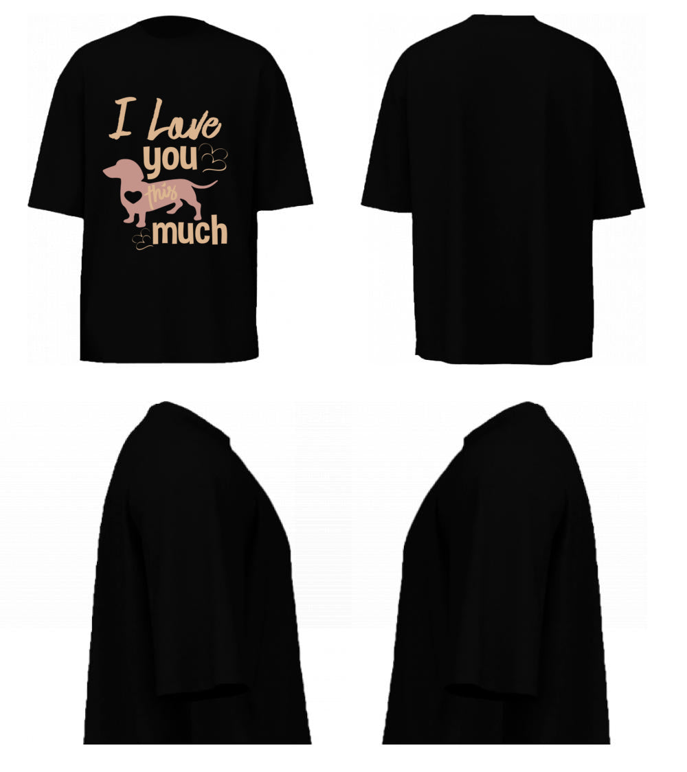 I Love You This Much (Black)