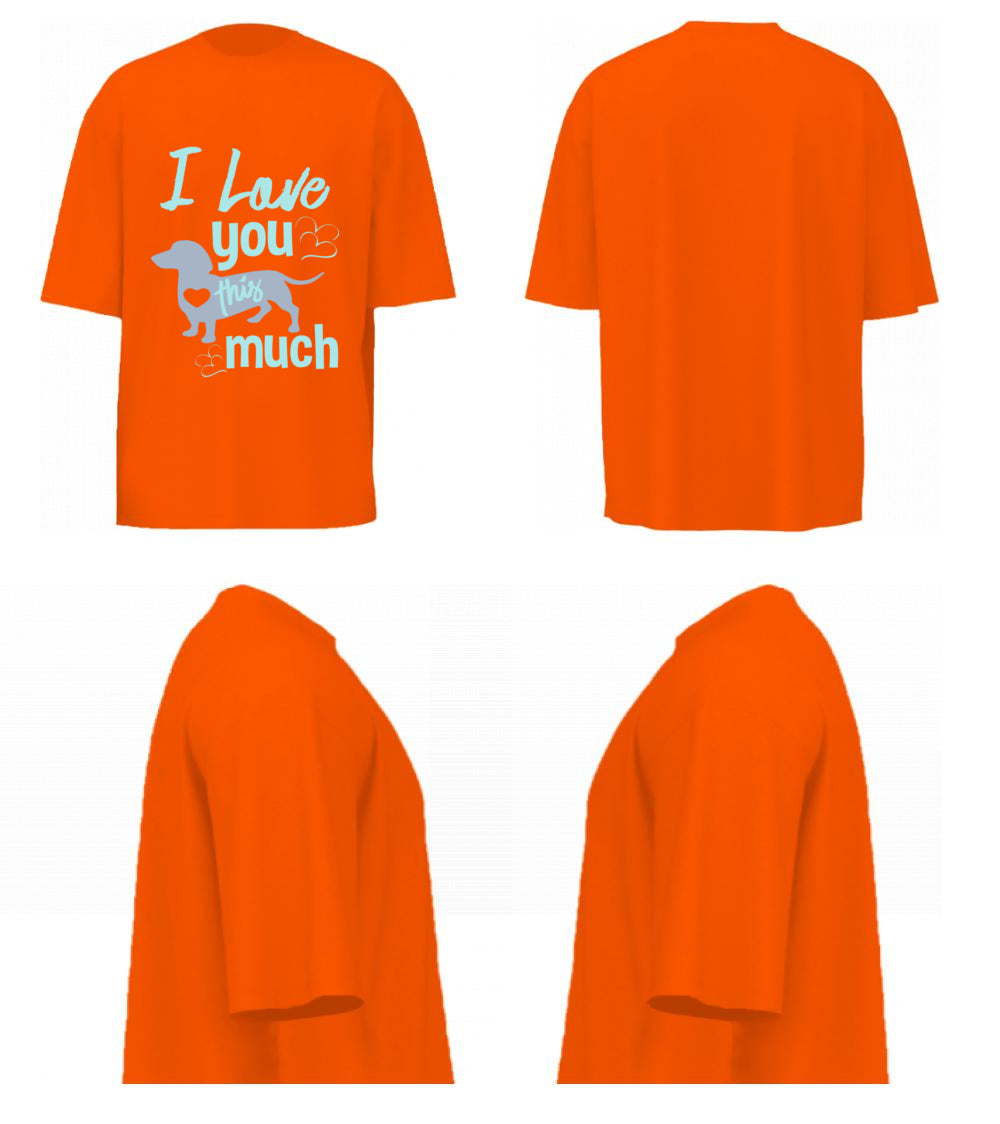 I Love You This Much (Orange)