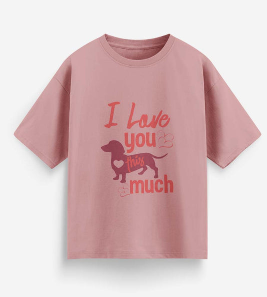 I Love You This Much (Pastel Pink)