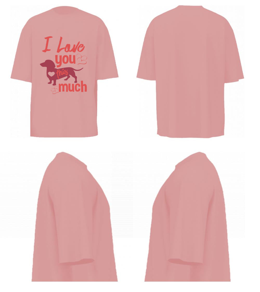 I Love You This Much (Pastel Pink)