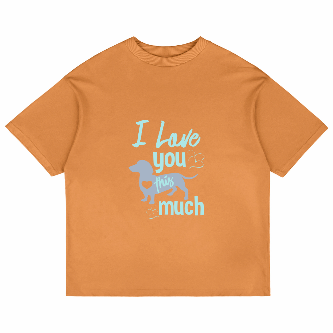 I Love You This Much (Peach)