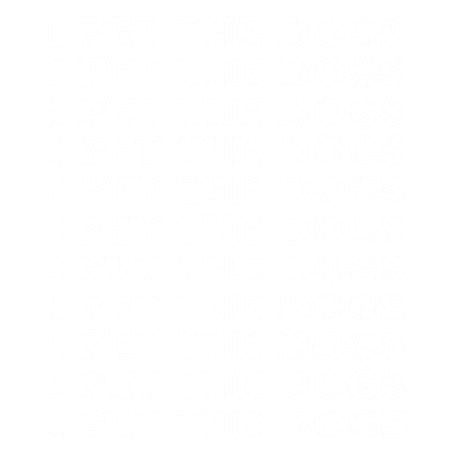 I Pet The Dogs (Peach)
