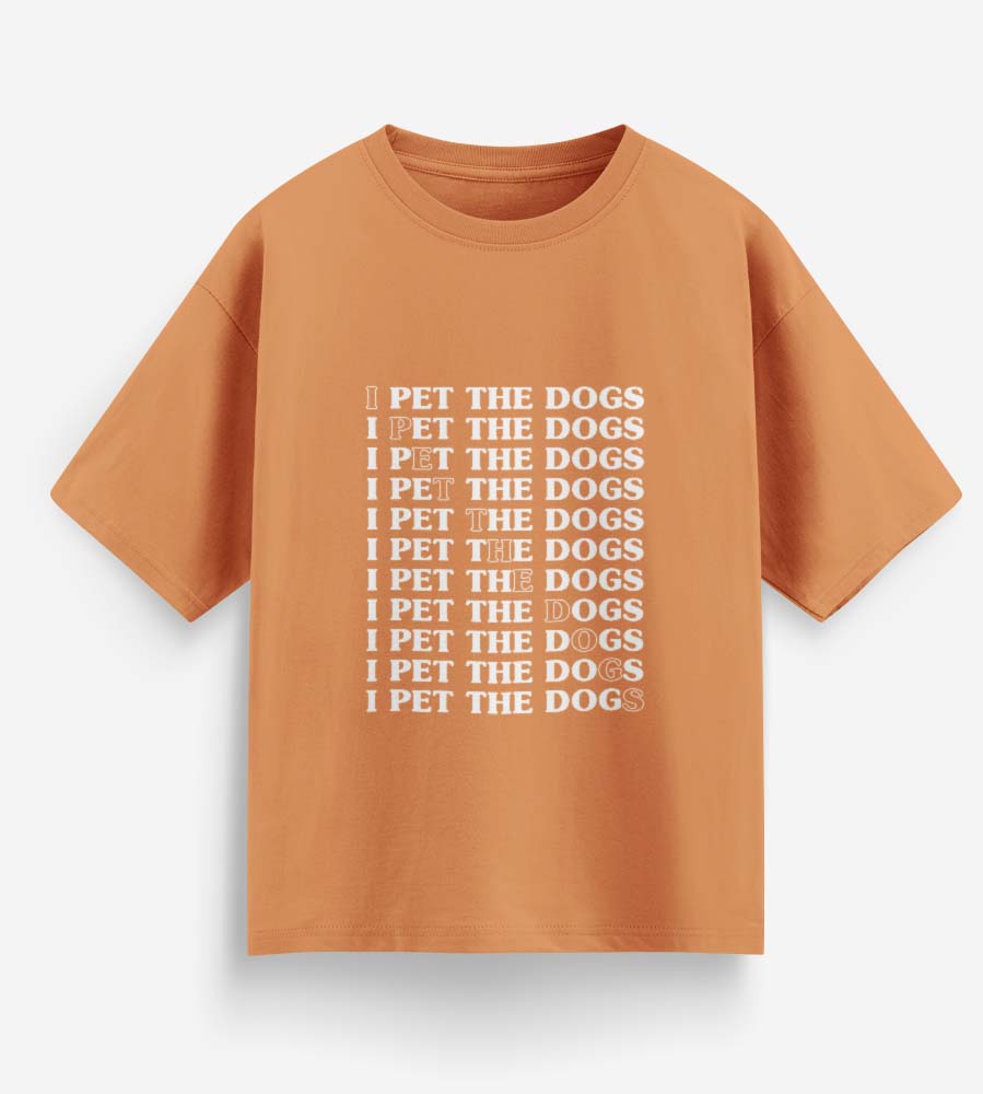 I Pet The Dogs (Peach)