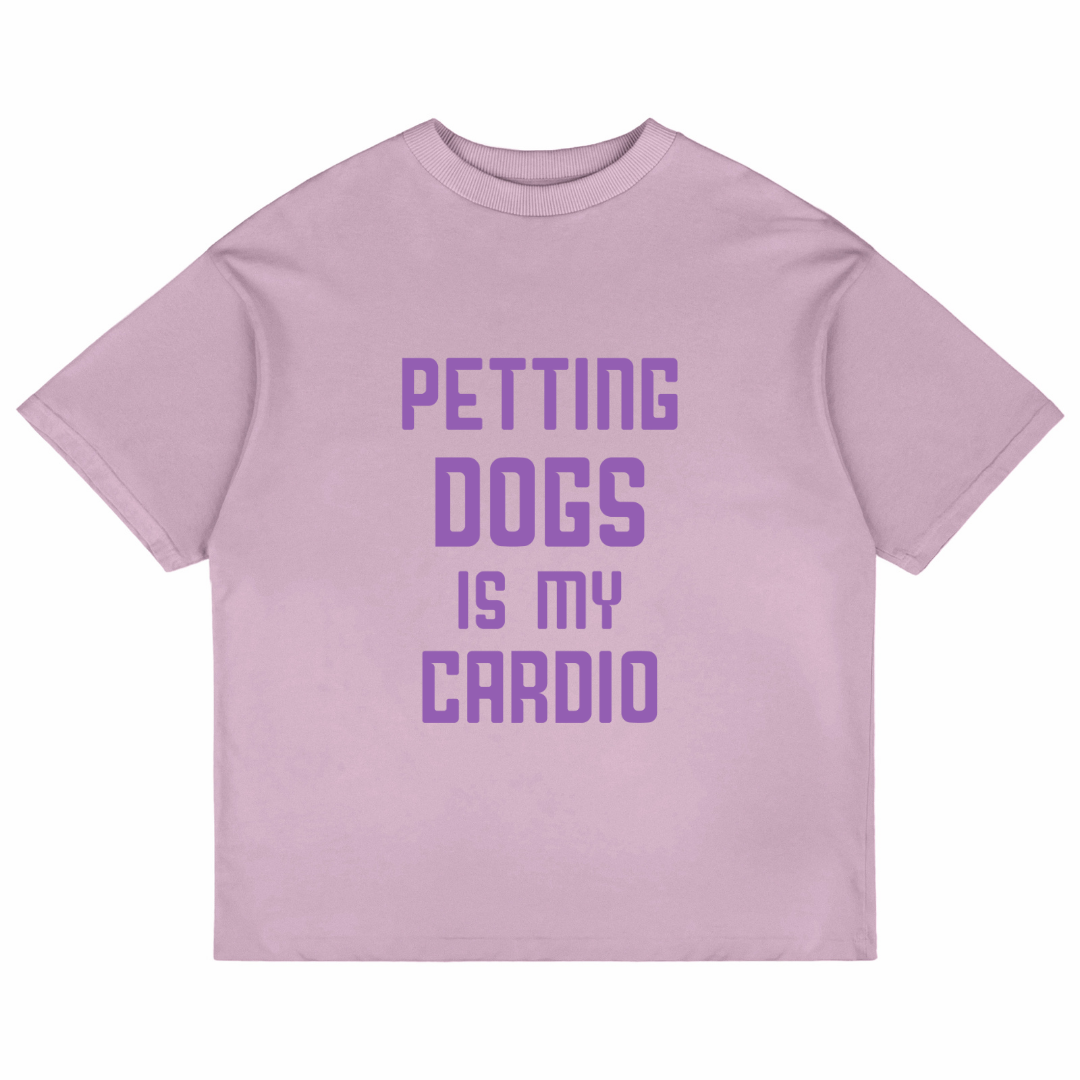 Petting Dogs Is My Cardio (Lavender)