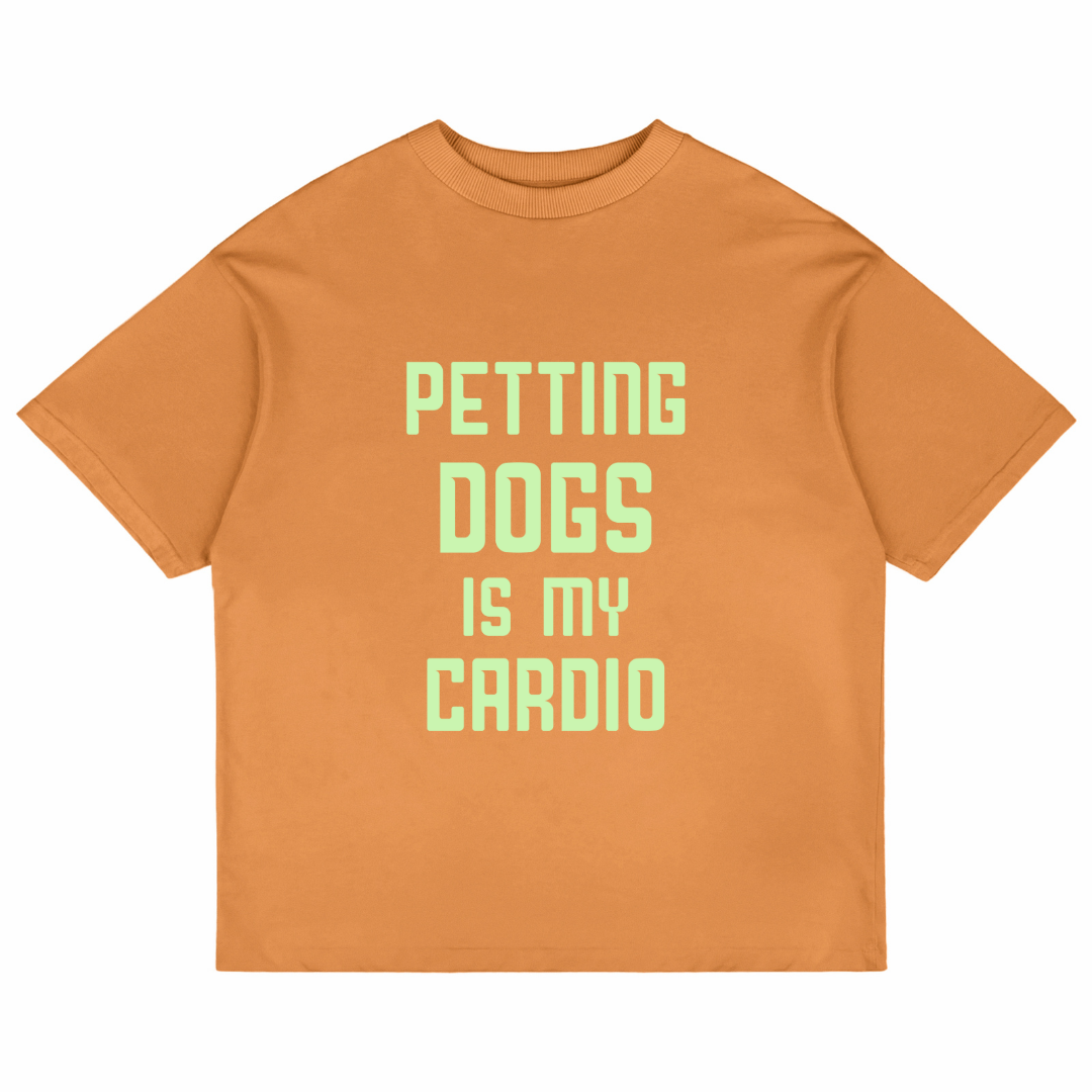 Petting Dogs Is My Cardio (Peach)