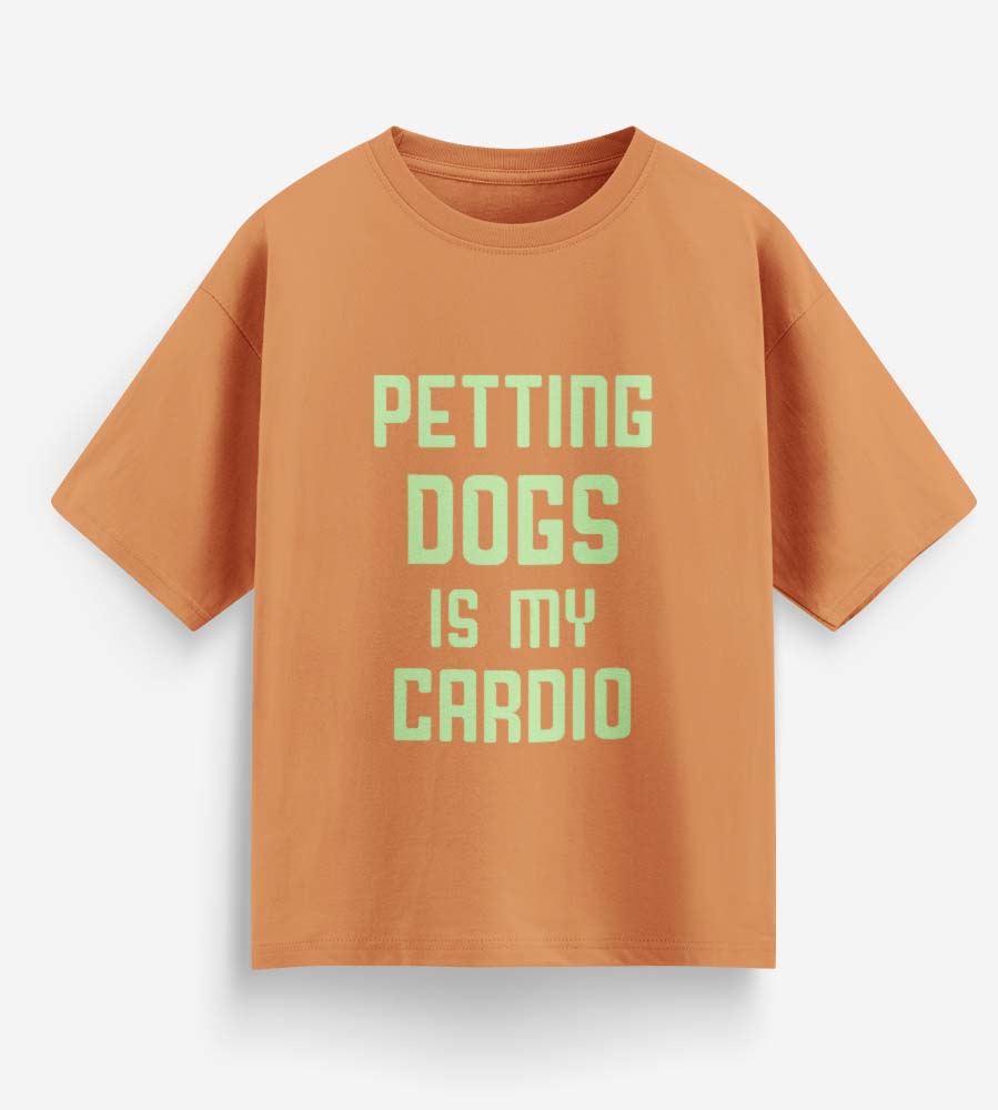 Petting Dogs Is My Cardio (Peach)