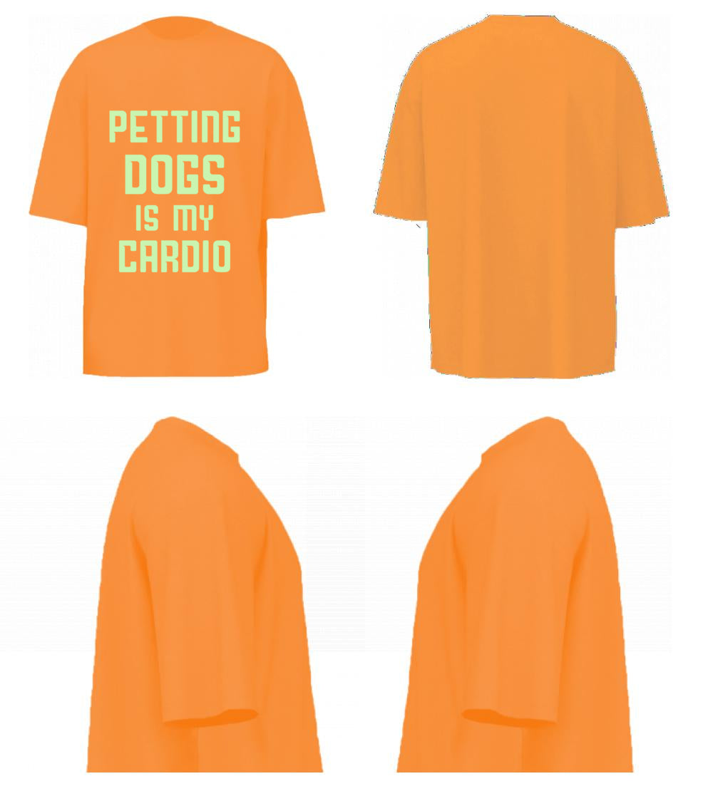 Petting Dogs Is My Cardio (Peach)