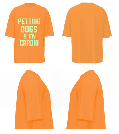 Petting Dogs Is My Cardio (Peach)