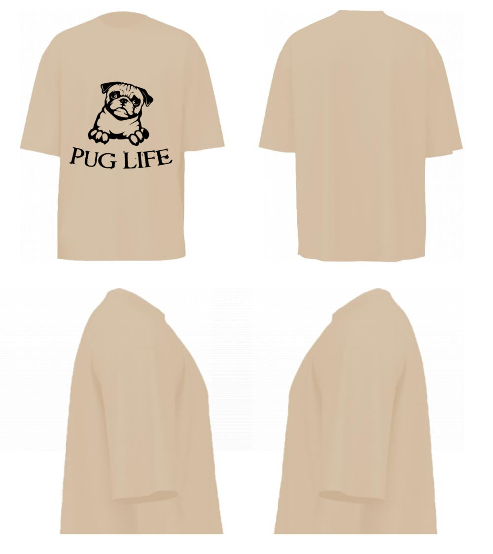 Pug Life (Beige)