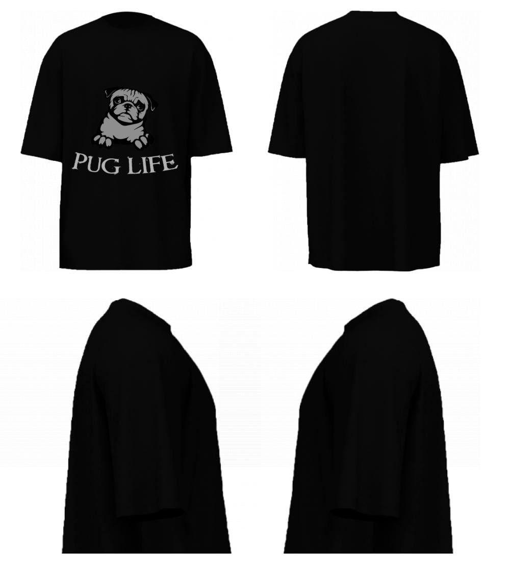 Pug Life (Black)