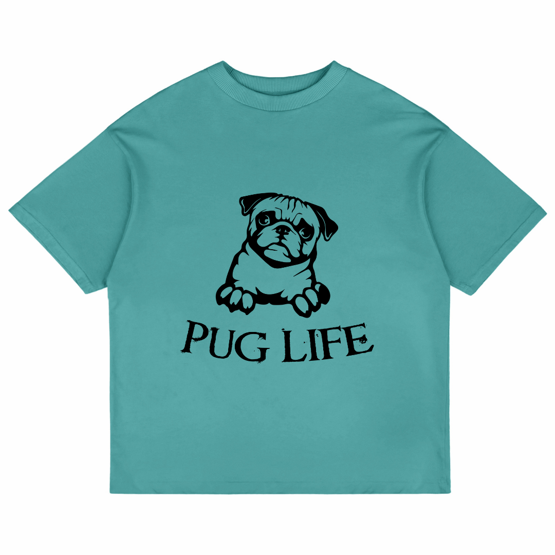 Pug Life (Dusty Turquoise)