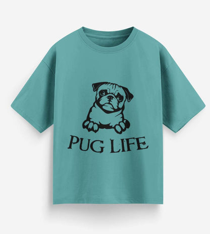 Pug Life (Dusty Turquoise)