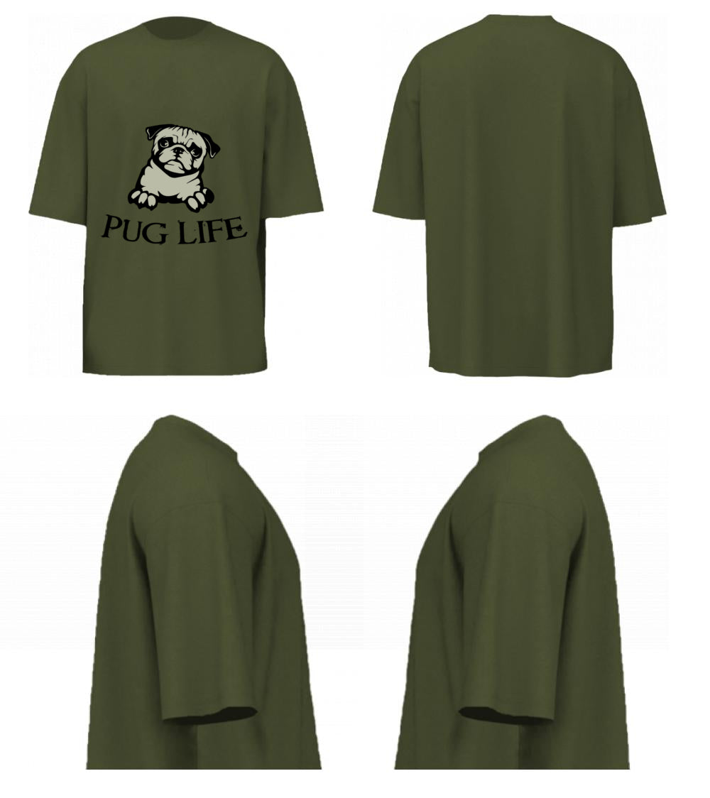Pug Life (Olive Green)