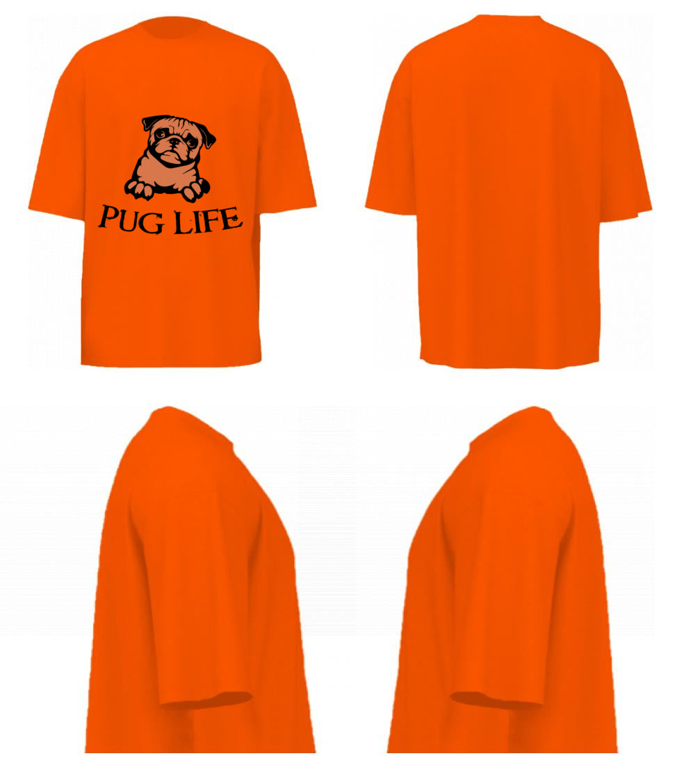 Pug Life (Orange)