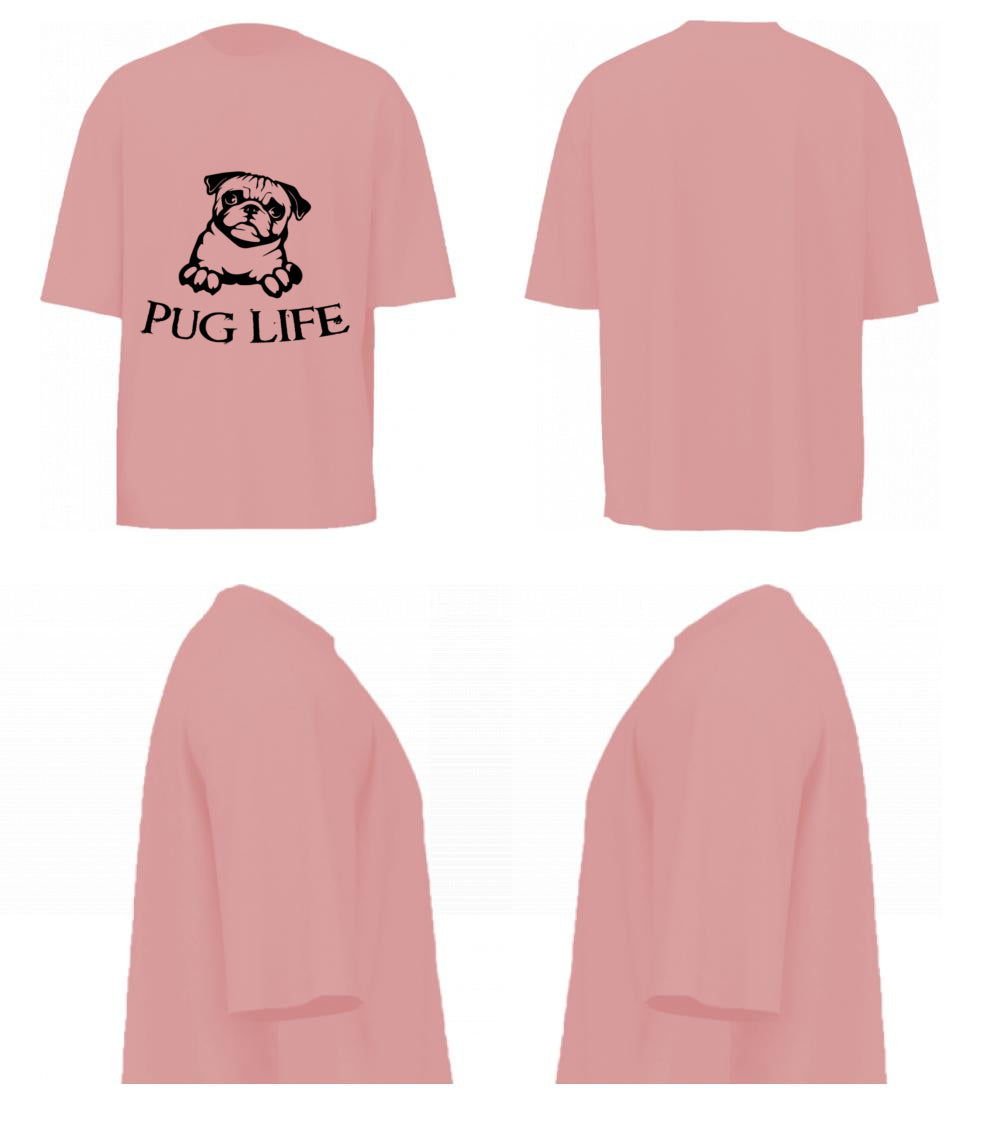 Pug Life (Pastel Pink)