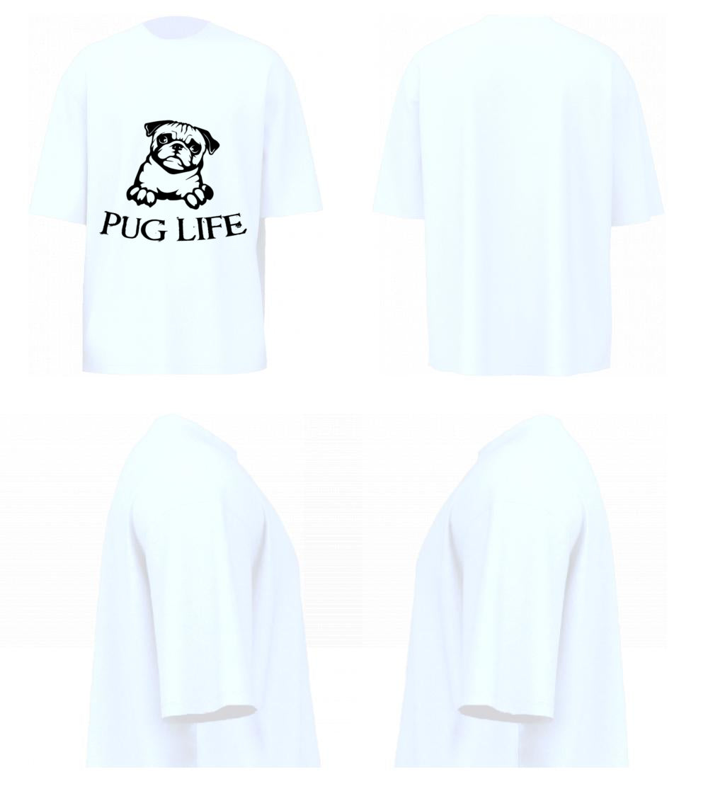 Pug Life (White)