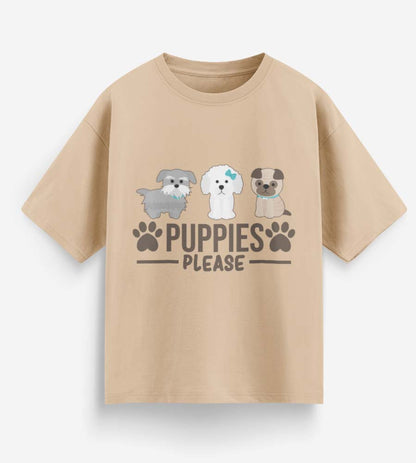 Puppies Please (Beige)