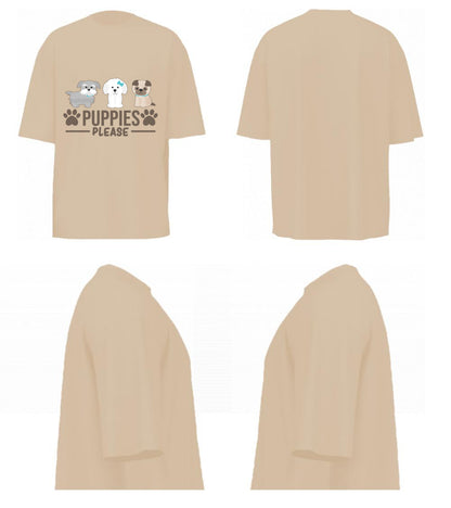 Puppies Please (Beige)