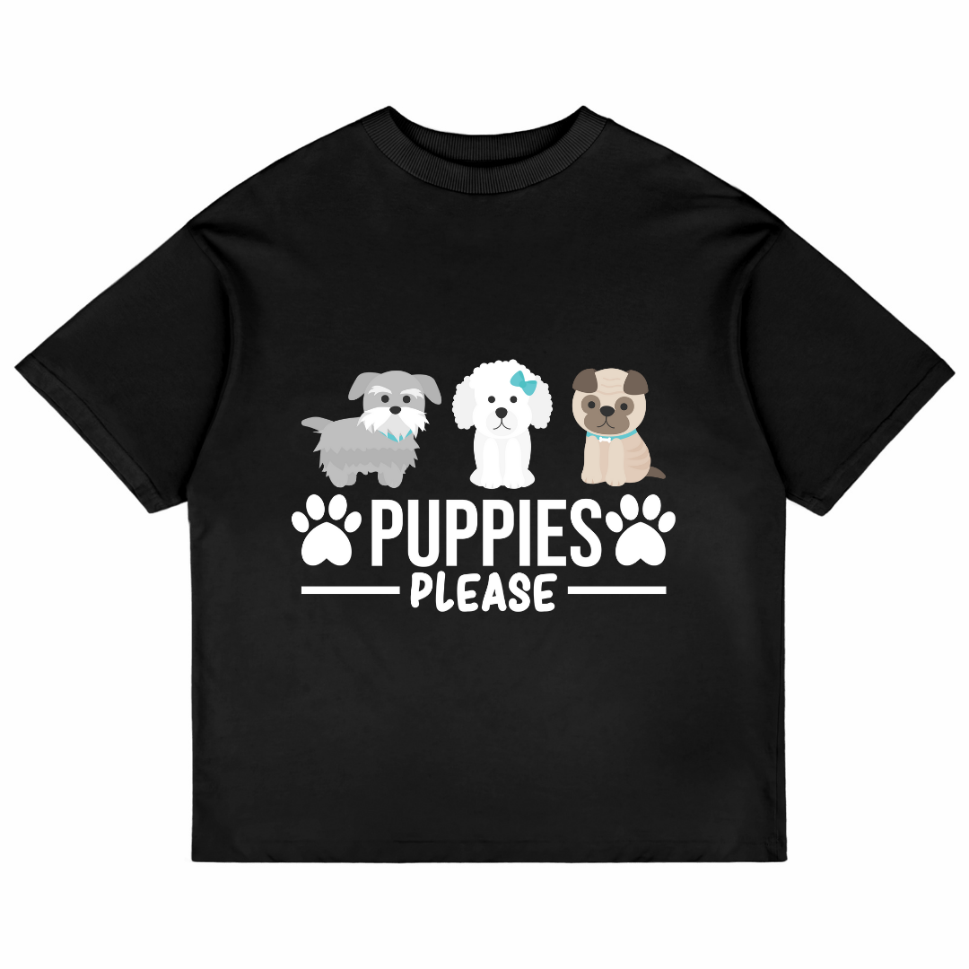 Puppies Please (Black)