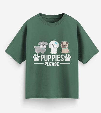Puppies Please (Forest Green)