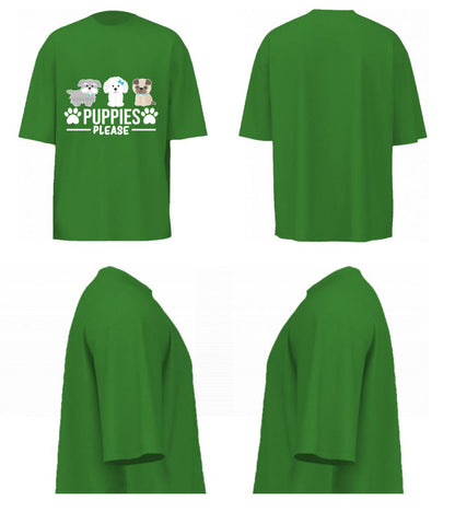 Puppies Please (Forest Green)