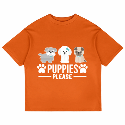 Puppies Please (Orange)