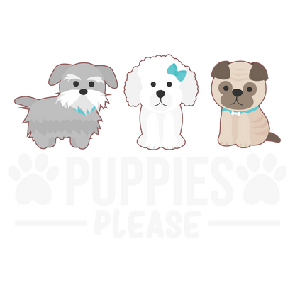 Puppies Please (Pastel Pink)