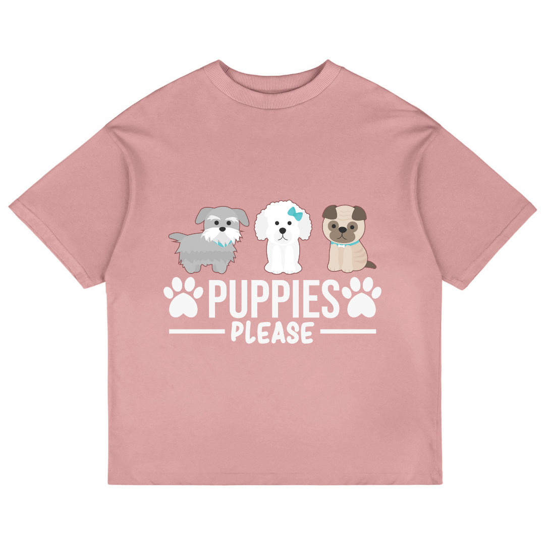 Puppies Please (Pastel Pink)