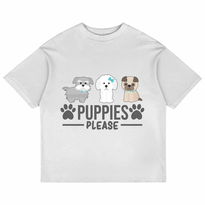 Puppies Please (White)