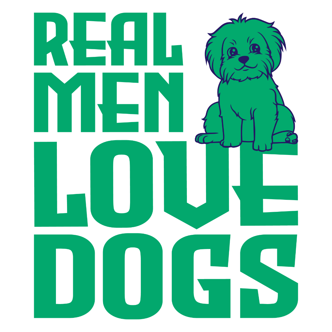 Real Men Love Dogs (Beige)