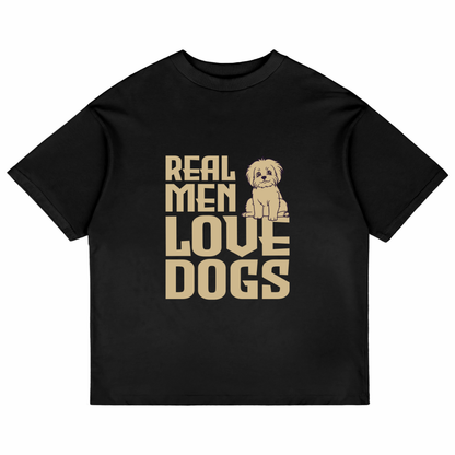 Real Men Love Dogs (Black)