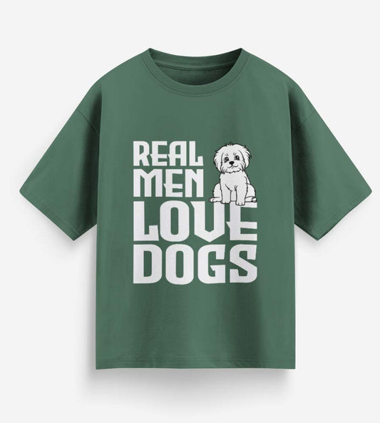 Real Men Love Dogs (Forest Green)