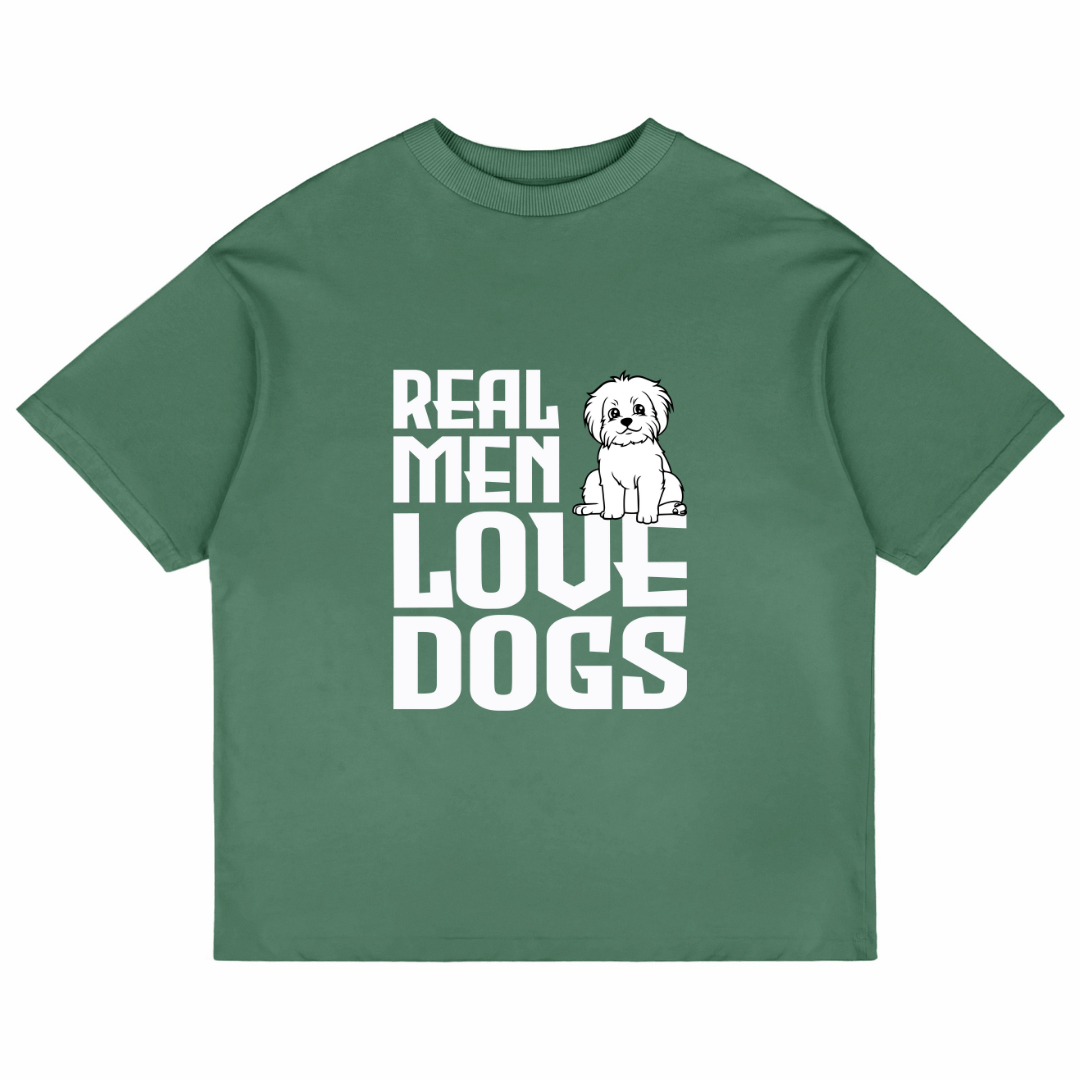 Real Men Love Dogs (Forest Green)