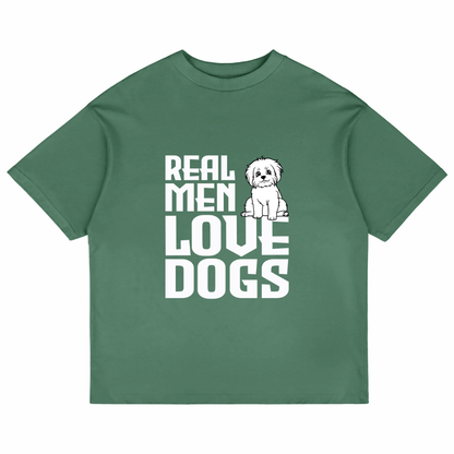 Real Men Love Dogs (Forest Green)