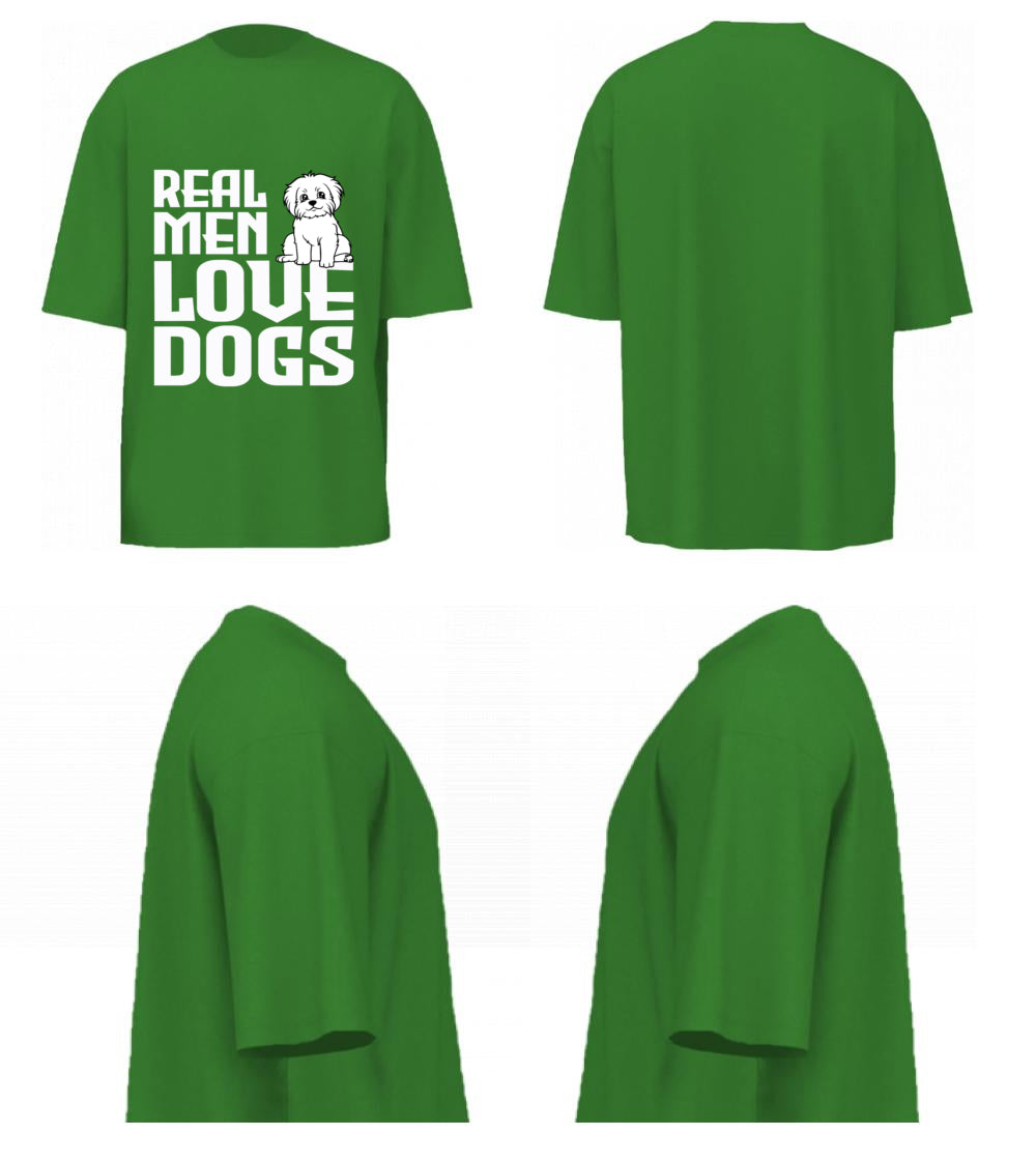 Real Men Love Dogs (Forest Green)