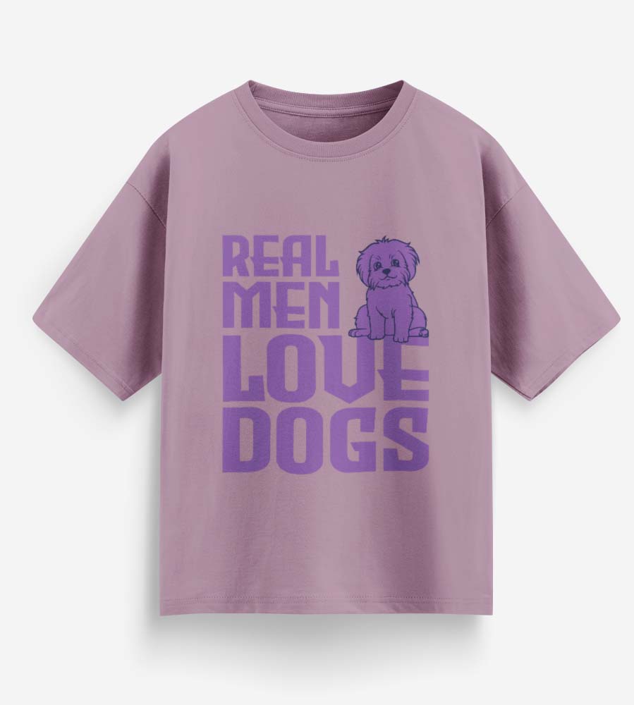 Real Men Love Dogs (Lavender)
