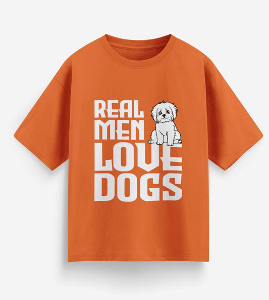 Real Men Love Dogs (Orange)