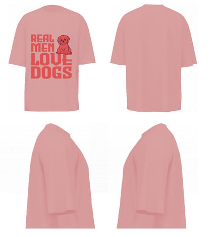 Real Men Love Dogs (Pastel Pink)