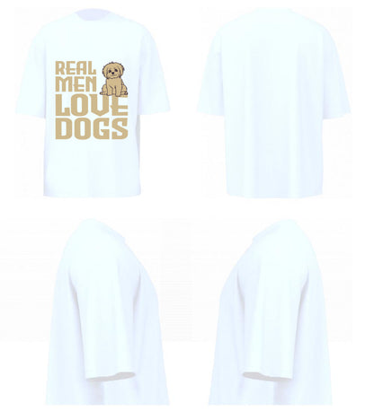 Real Men Love Dogs (White)