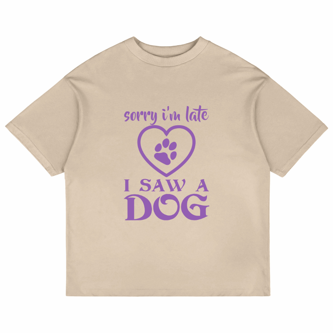 Sorry I Am Late (Beige)