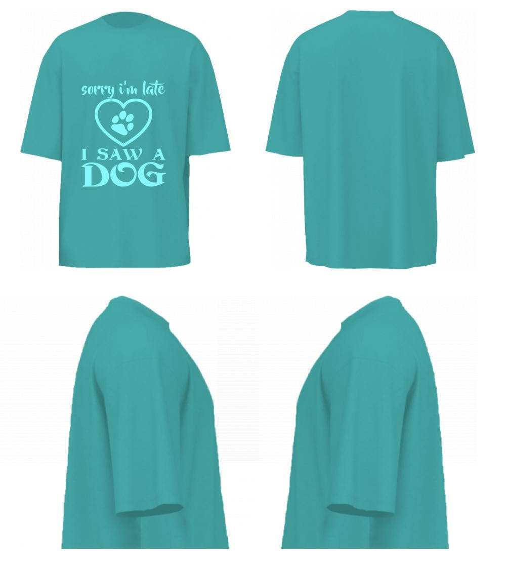 Sorry I Am Late (Dusty Turquoise)