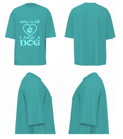 Sorry I Am Late (Dusty Turquoise)