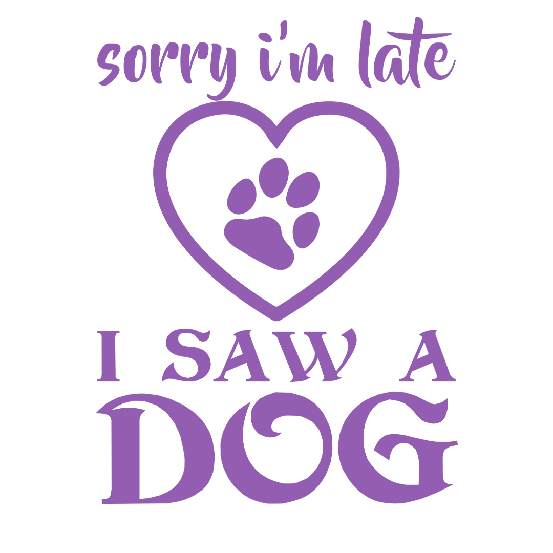 Sorry I Am Late (Lavender)